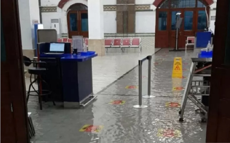 Kota Semarang Banjir saat Malam Pergantian Tahun Baru