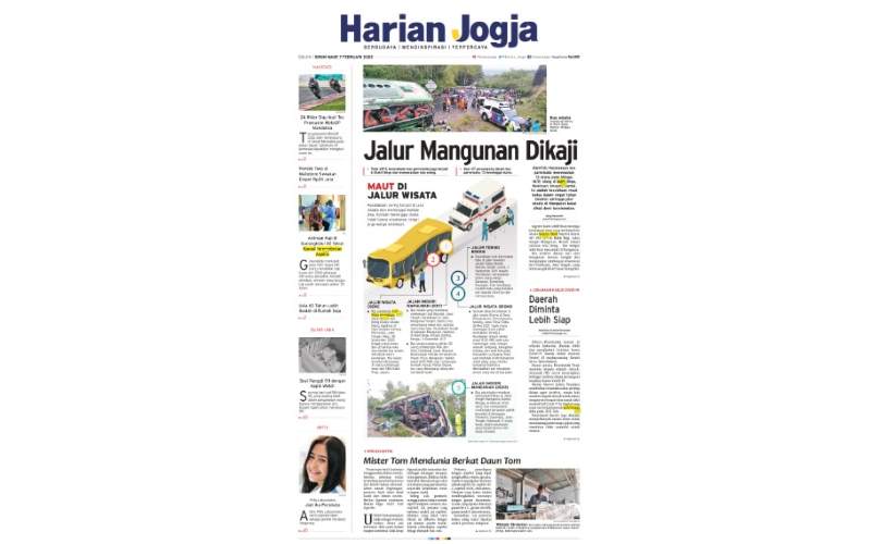 BERITA JOGJA HARI INI: Jalur Mangunan Dikaji 