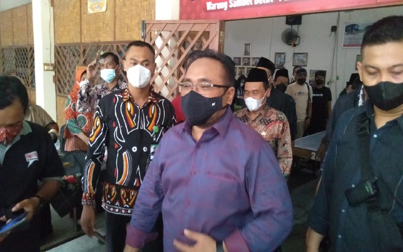 Menag Yaqut Temui GP Ansor hingga Pemuda Muhammadiyah di Bantul, Ini yang Dibahas