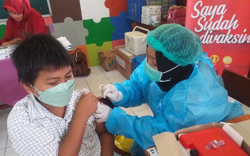 Ribuan Terpapar, Vaksinasi Anak Terus Dikebut