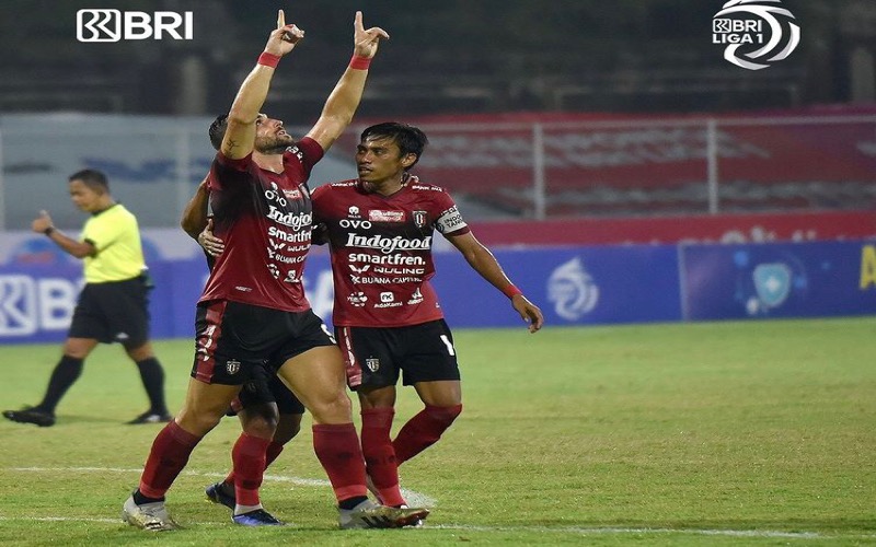Babak Pertama, PSS Sleman Tertinggal 1-0 dari Bali United