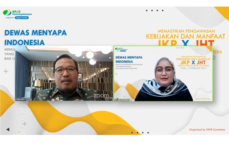 Dewas BPJamsostek Siap Awasi Kebijakan serta Manfaat JKP & JHT