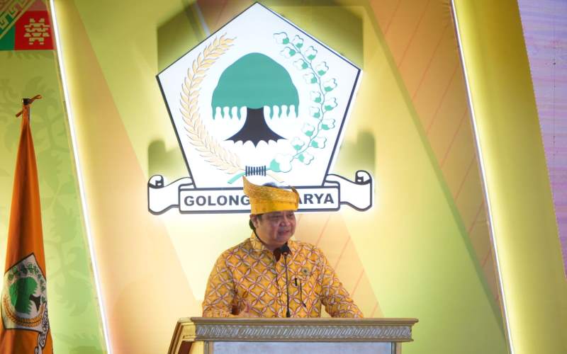 Airlangga Targetkan Golkar Kuasai Sumatera di Pemilu 2024