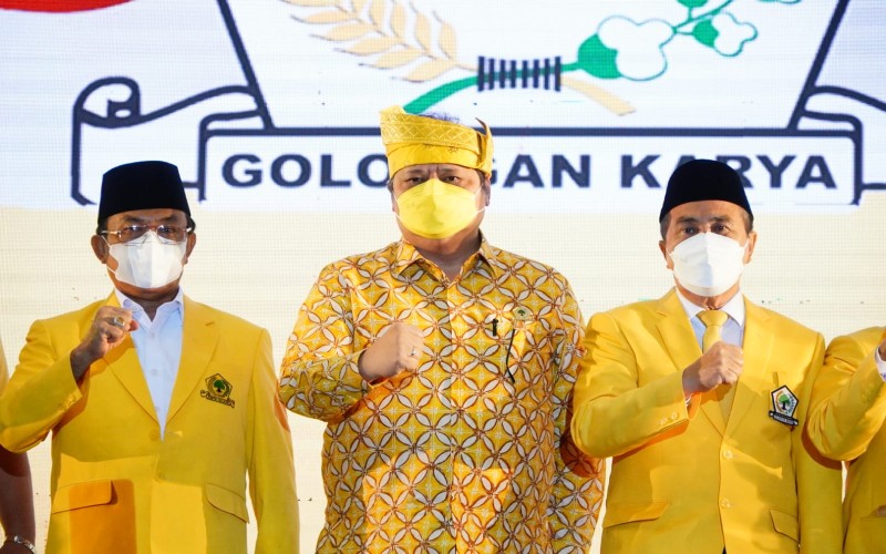 Airlangga Hartarto: Golkar Bertekad Kuningkan Pulau Sumatera di Pemilu 2024
