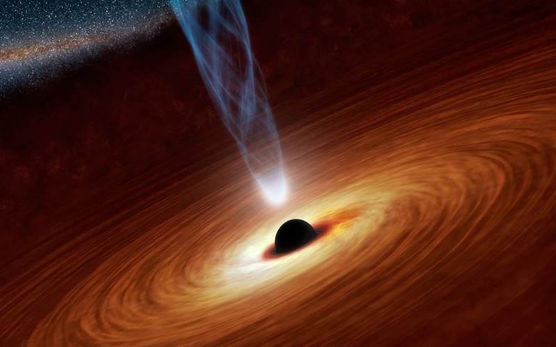 Giant Black Hole Near Earth Suddenly Disappears