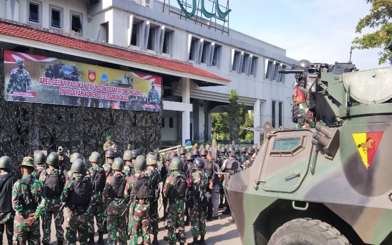 Latihan Tempur Perkotaan di Jogja, Ada Adu Tembak Para Sniper di Sekitar Mandala Krida
