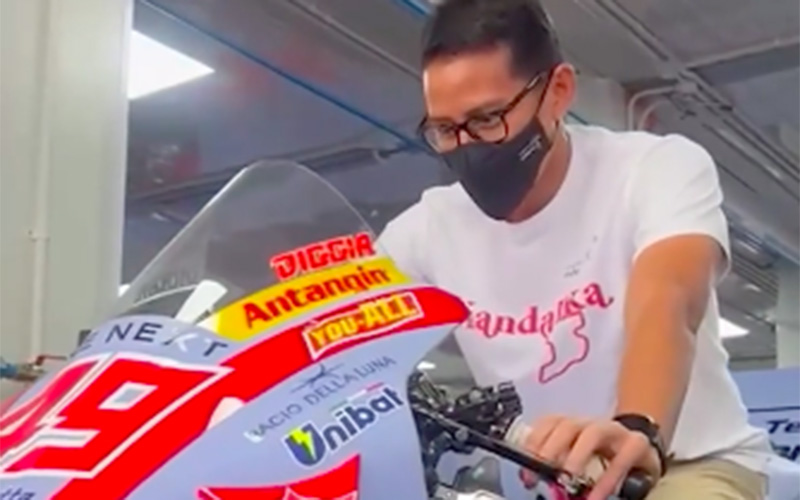 Ini Detail 6 Sponsor Indonesia di Motor Bastianini, Juara MotoGP Qatar 2022