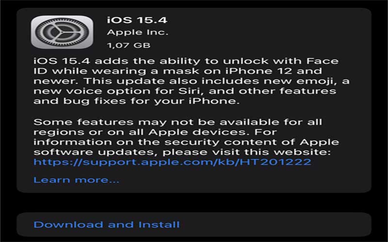 Daftar iPhone yang Menerima Update iOS 15.4 