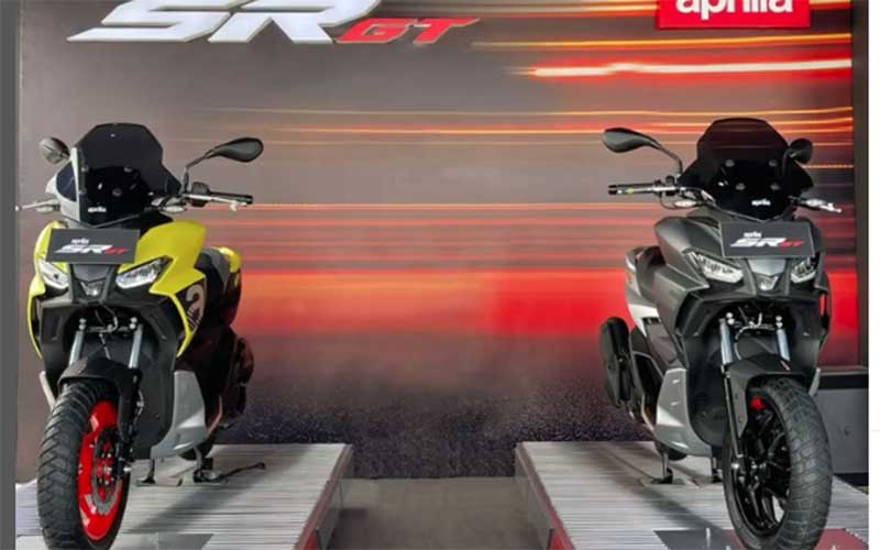 Aprilia Kenalkan Motor Matic SR GT di Sirkuit Mandalika 