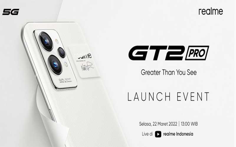 Siang Ini Realme GT 2 Pro Diluncurkan 
