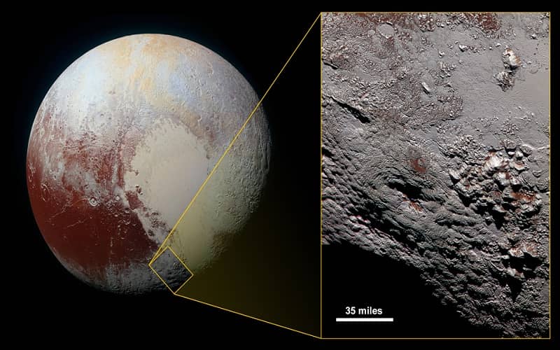 There are 5 Unique Mountains in Space, One is on Saturn