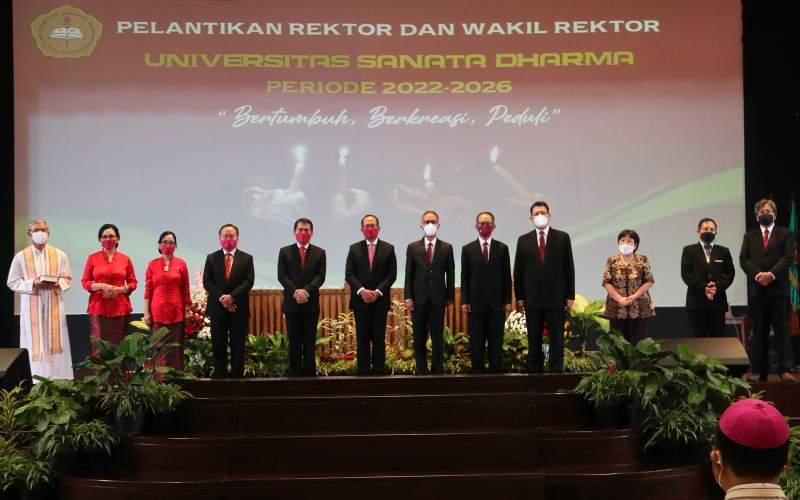 Romo Bagus Dilantik sebagai Rektor USD