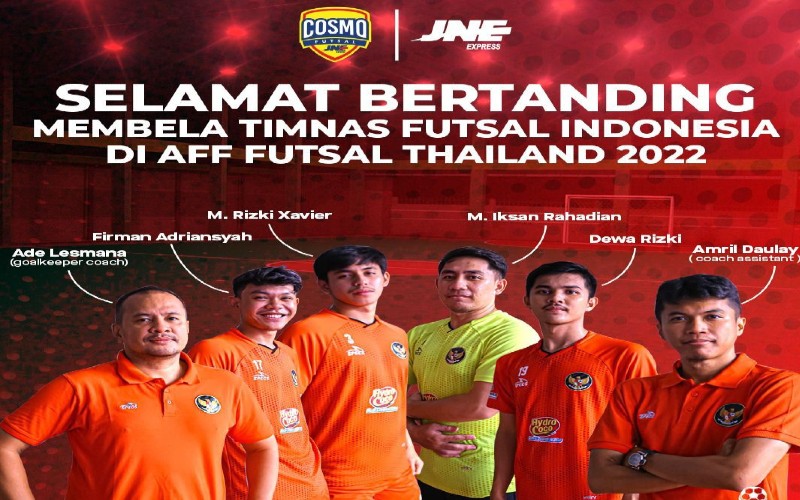 Pemain dan Official COSMO JNE FC Siap Bela Garuda Indonesia di AFF Thailand 2022