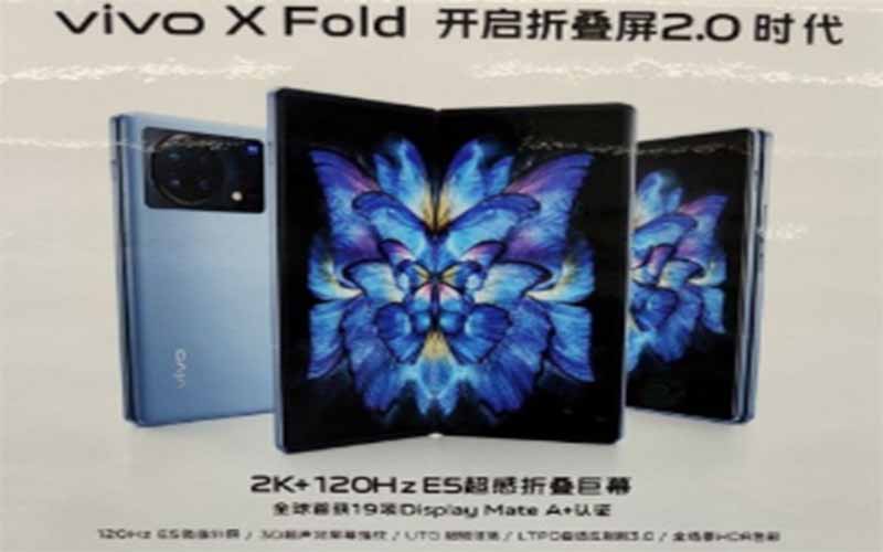 Rilis Pekan Depan, Vivo X Fold Usung Kamera Belakang 50 MP