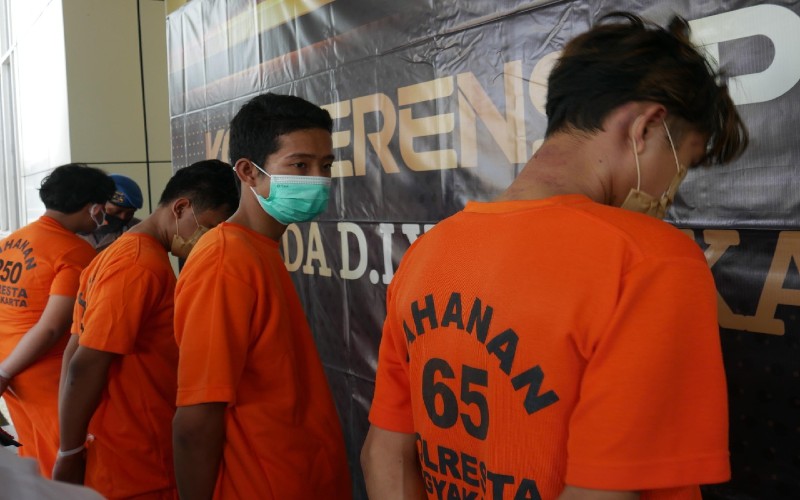 Pelaku Klithih Maut di Jalan Gedongkuning Ternyata Anggota Geng Pelajar Berinisial M