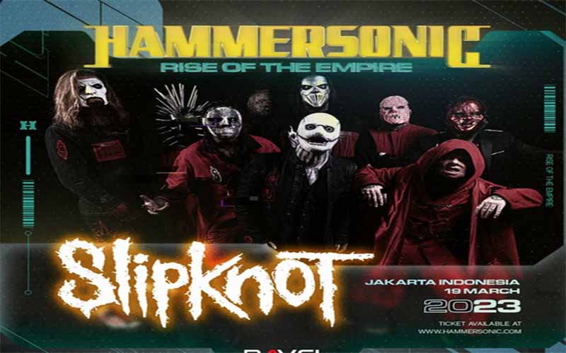 Slipknot Manggung di Hammersonic 2023
