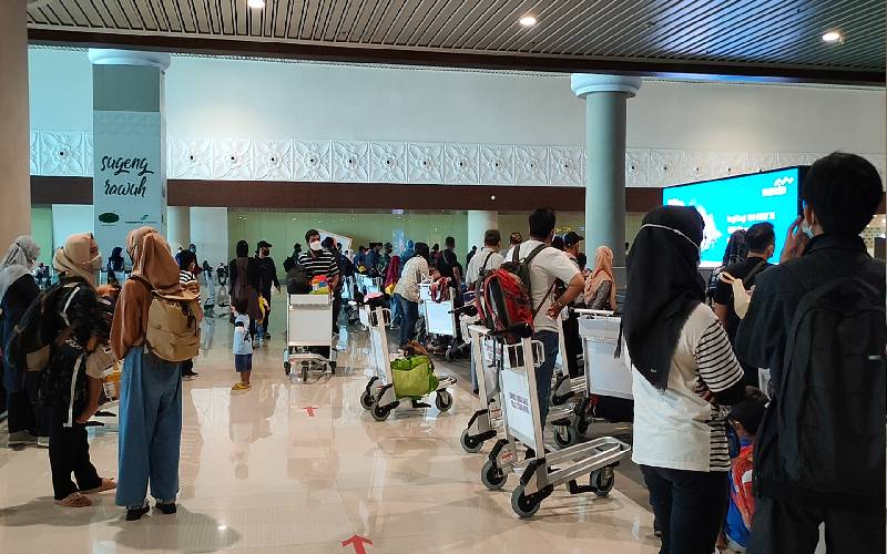 Puncak Mudik Lewat, Pemudik Masih Padati Yogyakarta International Airport