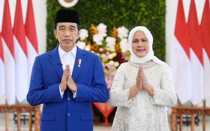 Beda Presiden dan Wapres Rayakan Lebaran, Jokowi di Jogja, Wapres di Jakarta