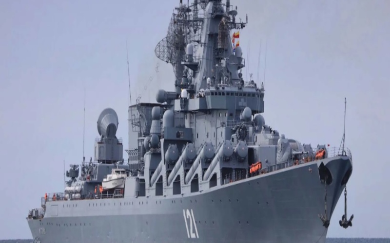 AS Bantah Bantu Ukraina Hancurkan Kapal Moskva Milik Rusia