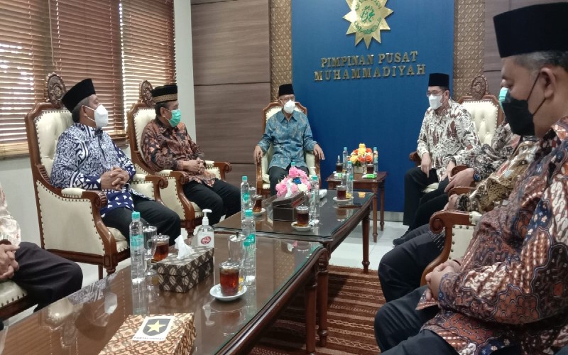 Ketum Partai Ummat Temui Haedar Nashir di Kantor PP Muhammadiyah, Ini yang Dibahas