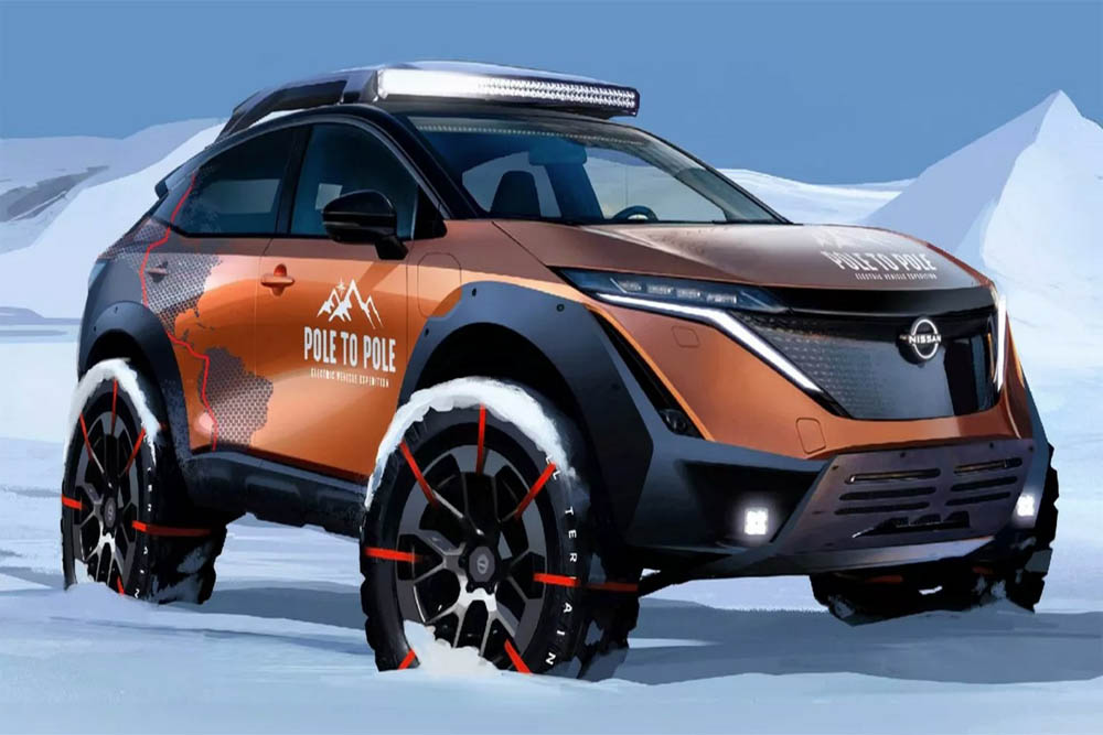 Mobil Listrik Nissan Ariya Akan Taklukkan Kutub Utara dan Selatan