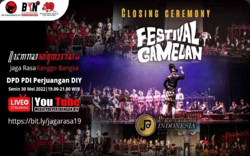 PDI Perjuangan & Prawiratama Indonesia Persembahkan Konser Kolaborasi Gamelan-Orkestra