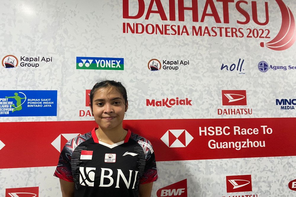Indonesia Master 2022: Gregoria Tumbang, Wakil Tunggal Putri Indonesia Habis