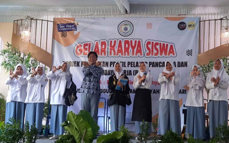 Gelar Karya Siswa Project Penguatan Profil Pelajar Pancasila dan Budaya Kerja SMK Muhammadiyah Wonosari