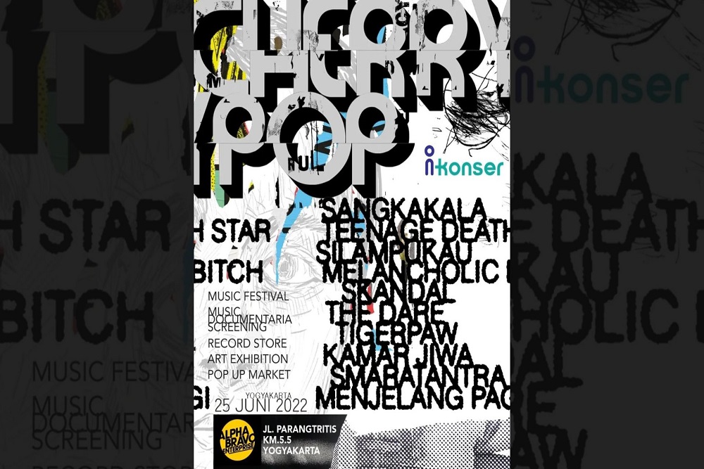 25 Juni, Cherrypop 2022 Suguhkan Festival dan Dokumenter Musik