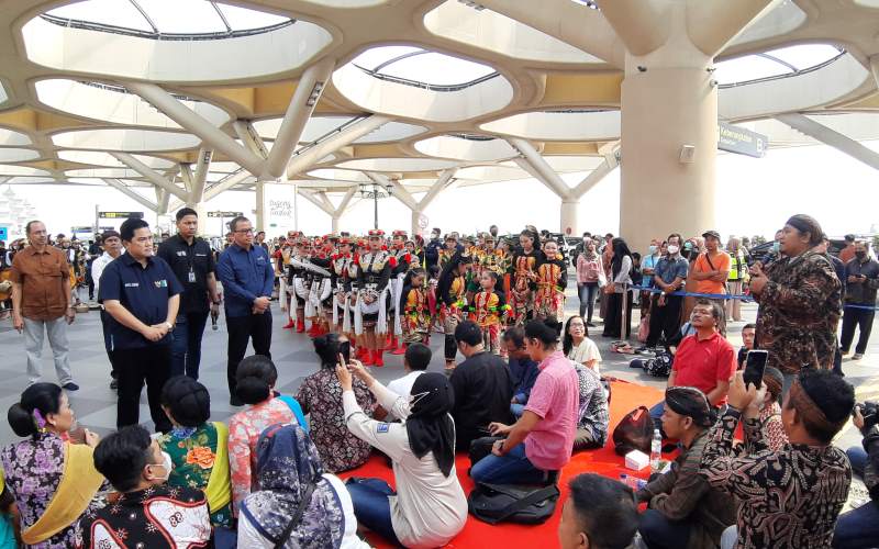 Menteri BUMN Erick Thohir Ingin Bandara YIA Jadi Etalase Kebudayaan
