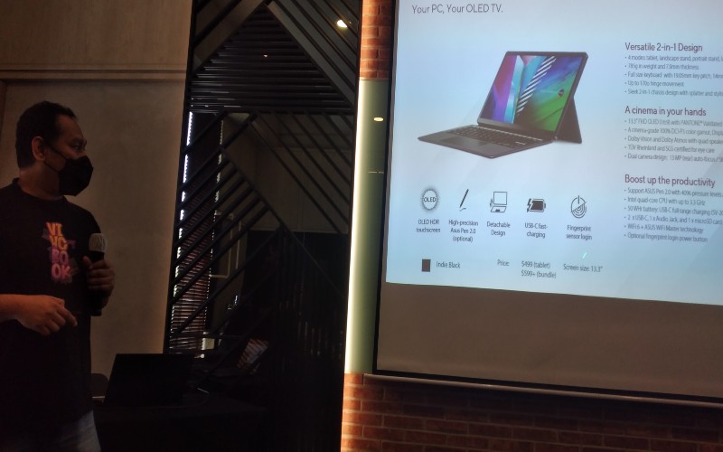 Asus Keluarkan Laptop dengan Layar OLED Pertama di Indonesia