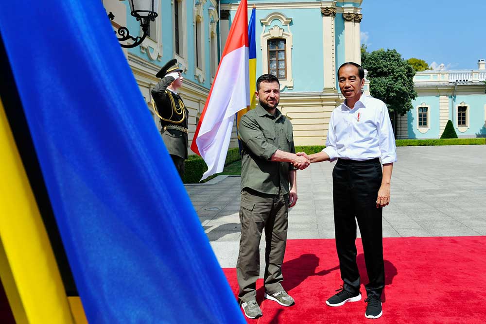Zelensky ke Jokowi: Kehadiran Ukraina di G20 Bergantung pada Keamanan di Indonesia