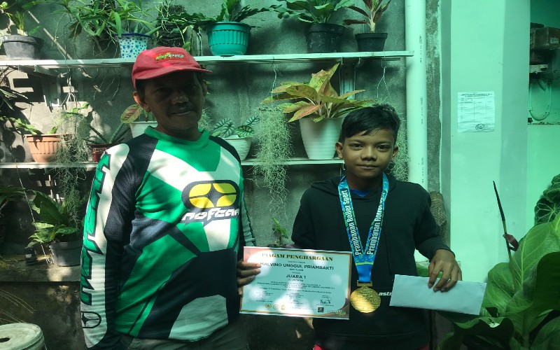 Anak Penjual Es Pinggir Kali Gajah Wong Jogja Borong Prestasi Olahraga Sepatu Roda
