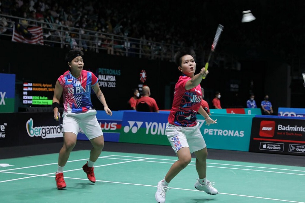 Apriyani-Fadia Raih Juara Singapore Open 2022, Presiden Jokowi Ucapkan Selamat