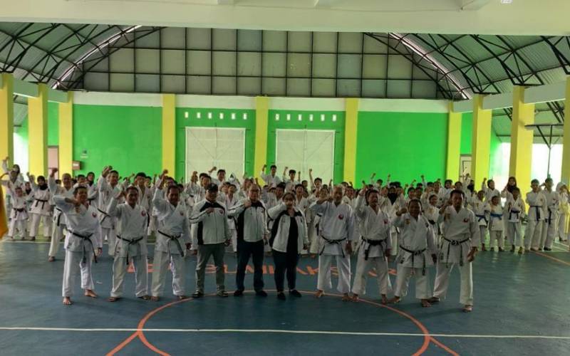 Ratusan Anggota Karate Inkado Ikuti Ujian Kenaikan Tingkat