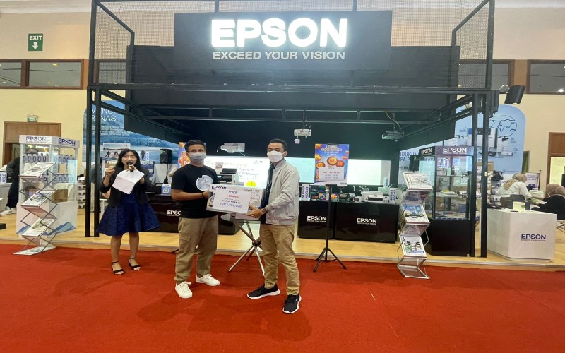 Epson Indonesia Tampilkan Produk Unggulan di Pameran Offline Terbesar