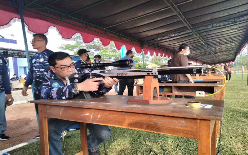 Ratusan Atlet Ramaikan Kejurnas Menembak di Lapangan Hardjolukito