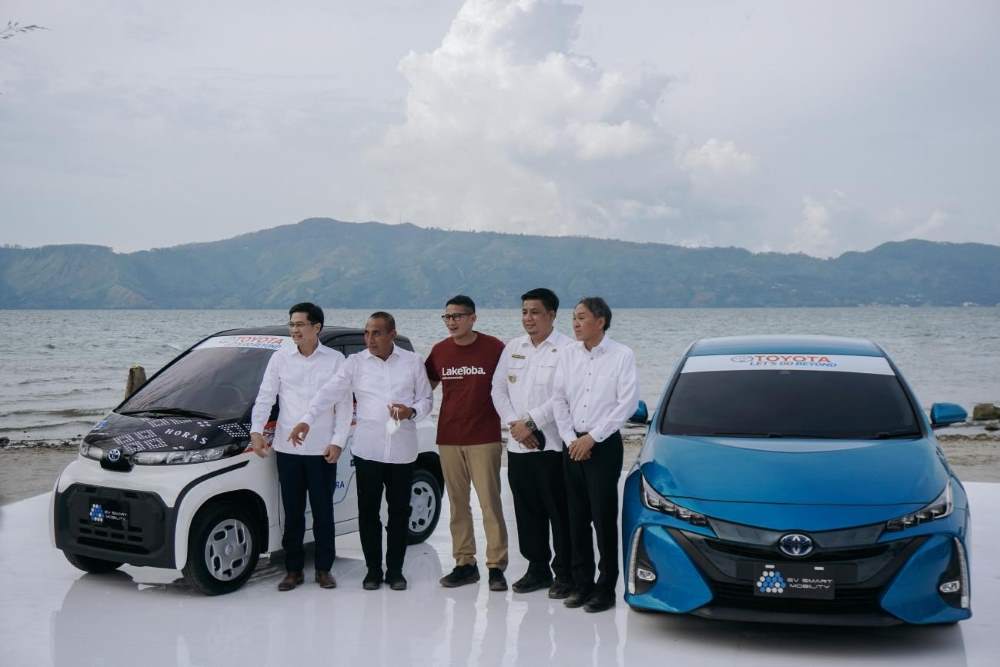 TRAC Tambah Layanan Sewa Mobil Listrik untuk Wisatawan Samosir