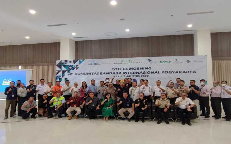 Kepala Kantor Bea Cukai Yogyakarta Hadiri Coffee Morning Komunitas Bandara YIA