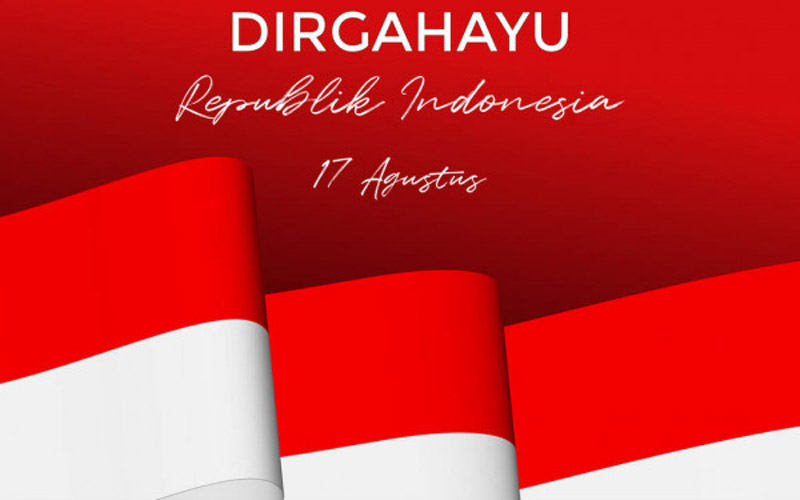 HUT Indonesia ke-77, 800 Ribu Bendera dan Umbul-Umbul Terpasang di Jogja