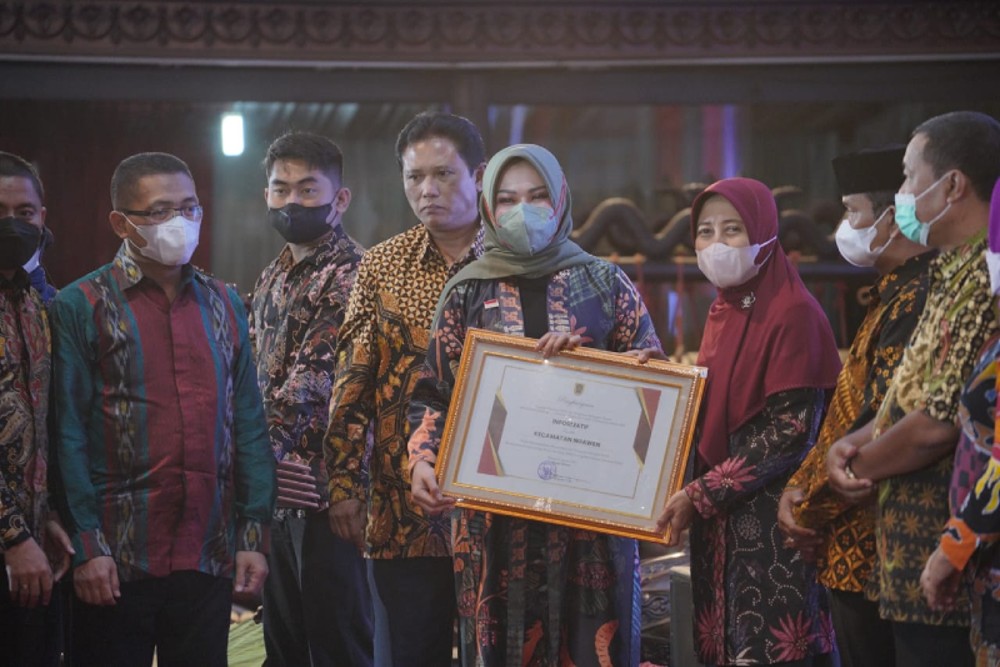 Kecamatan Ngawen dan BPKPAD Klaten, Terbaik Kelola Informasi Publik