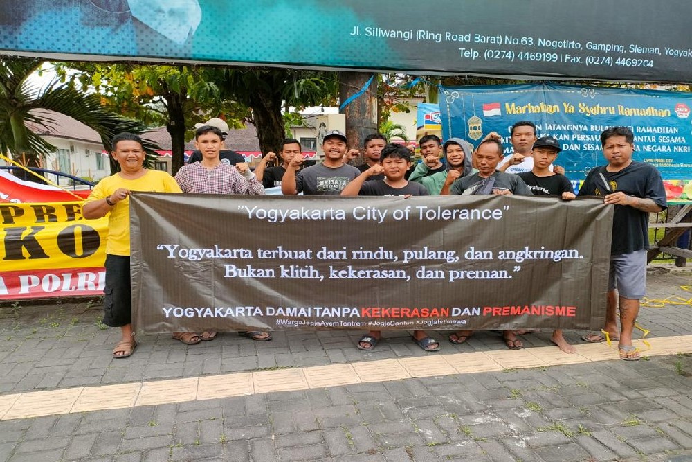 Warga Pasang Spanduk Yogyakarta City of Tolerance, Ini Tujuannya...