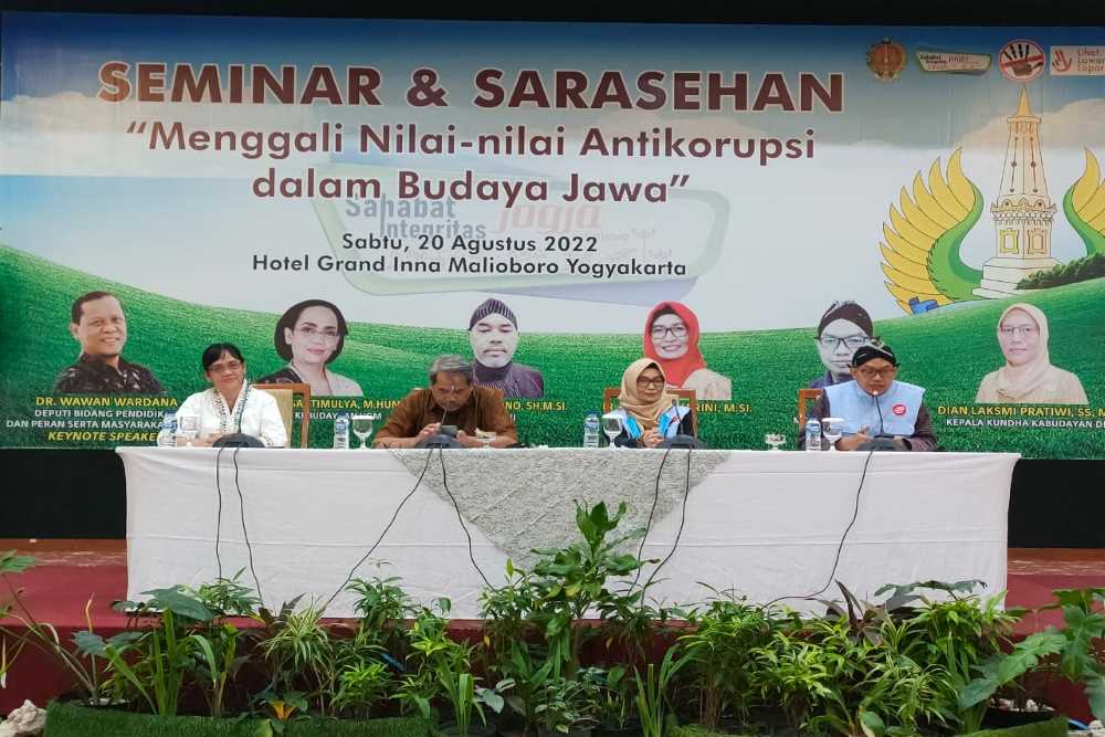 Spirit Pitutur Luhur dalam Budaya Jawa Menjadi Penyemangat Aktivitas Antikorupsi
