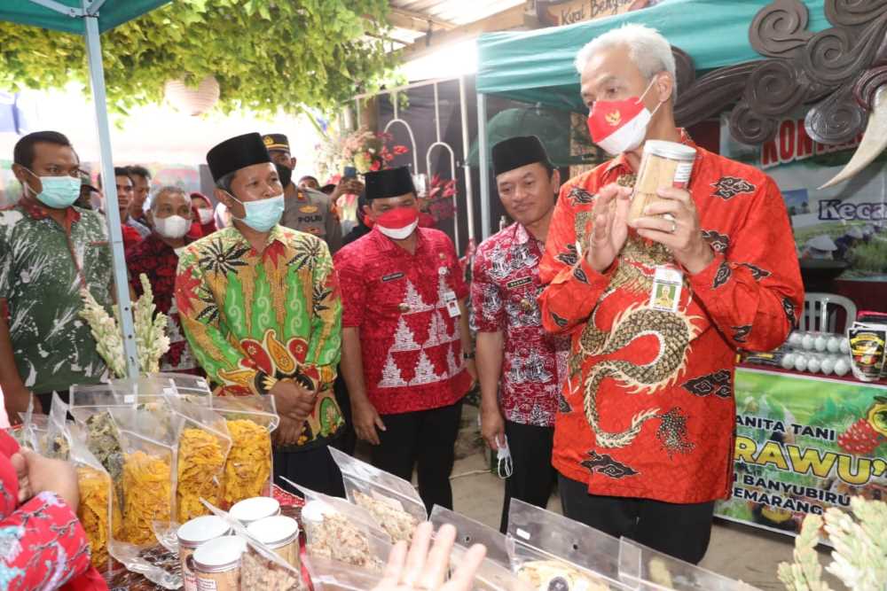 Ganjar Apresiasi Kreativitas KTNA Semarang yang Gelar Pameran Mandiri