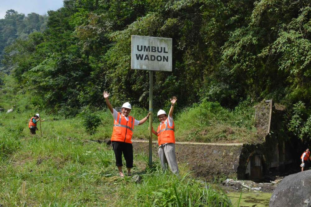 Tinjau Sumber Mata Air PDAM Tirtamarta di Lereng Merapi, Penjabat Wali Kota Jogja Jamin Ketersediaan Air Bersih