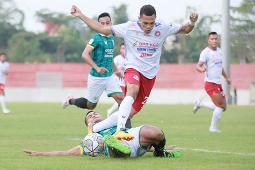 Sebelum Jamu PSIM Jogja, Nusantara United Dibekuk Persipa dengan Skor 1-2