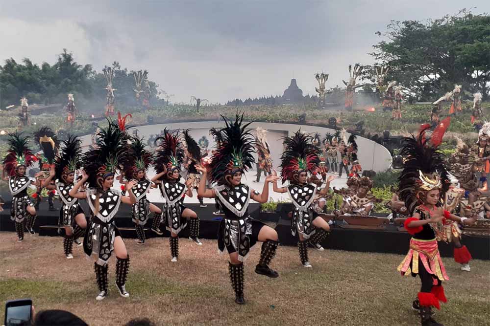 Festival Indonesia Bertutur di Borobudur Libatkan 900 Pelaku Budaya