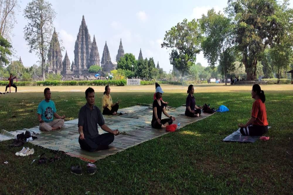 International Yoga Festival - Taman Wisata Candi