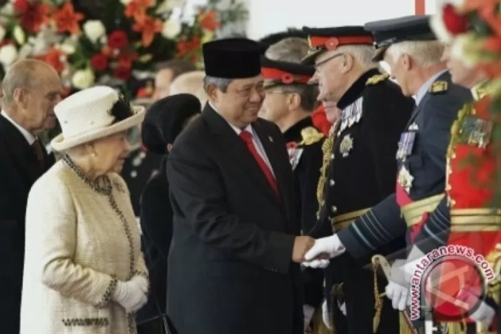 Momen Kebersamaan SBY dengan Ratu Elizabeth II