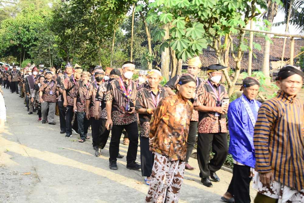 Puluhan Tokoh Adat Nusantara Ikuti Ritual di Sungai Progo